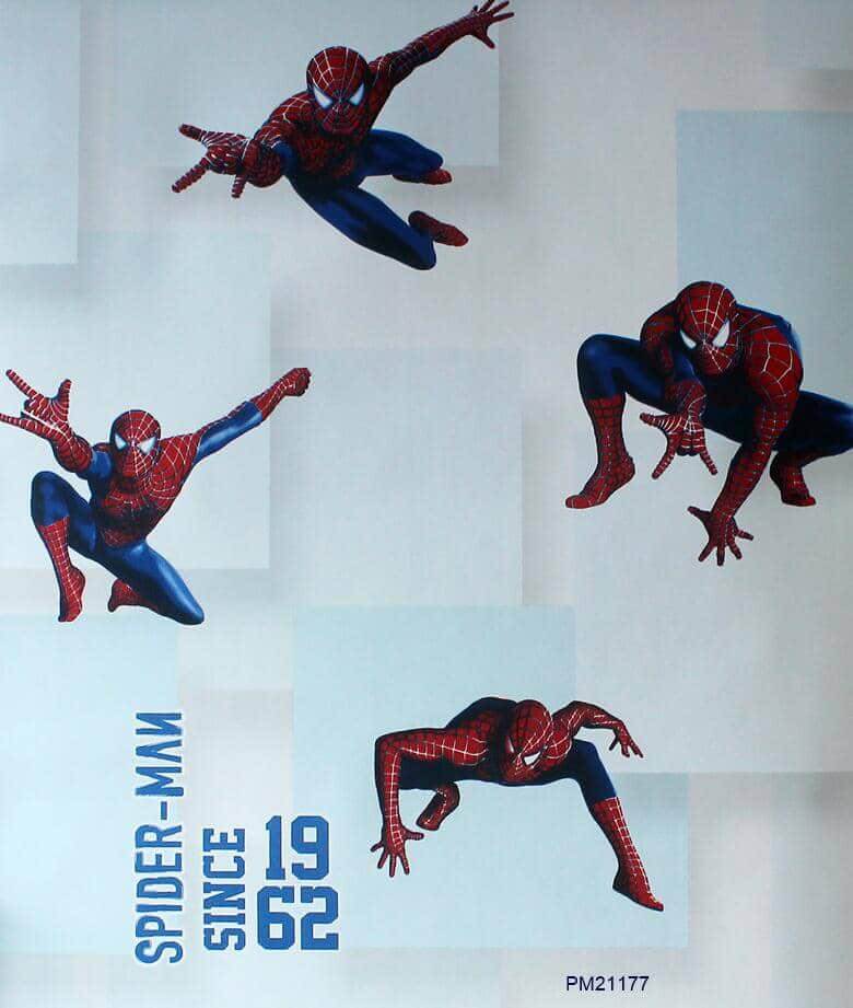 Spider-man Cartoon wallpapers for nursery