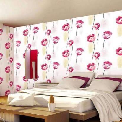 1507 Red rose floral wallpaper - Call: 0720271544 Wallpaper Kenya.