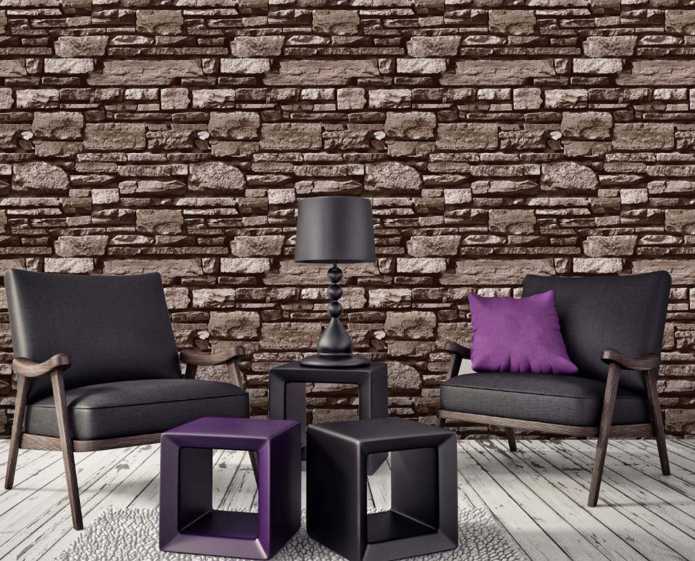 Art3d 30 Pcs Peel and Stick 3D Brick Wallpaper in Black, Faux Foam Brick  Wall Panels for Bedroom, Living Room(43.5Sq.Ft/Pack) A06hd005BK - The Home  Depot
