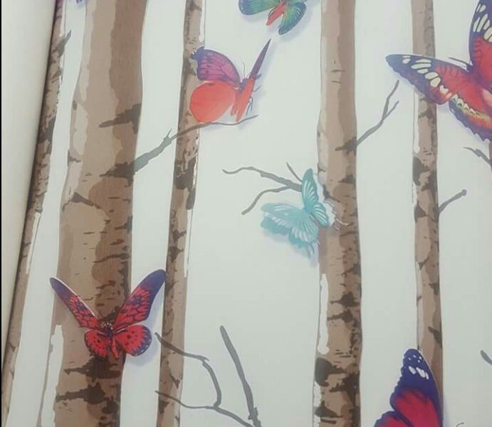 Butterfly mural design DM01302