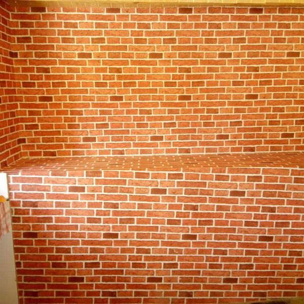 LCPE180-0105 Red Brick Wallpaper