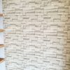 ROM-1172 White brick wallpaper