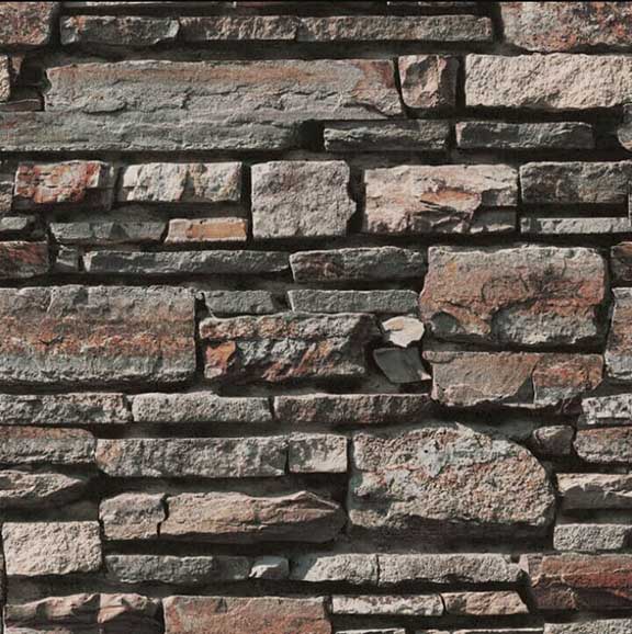 Rustic Industrial brick wallpaper 