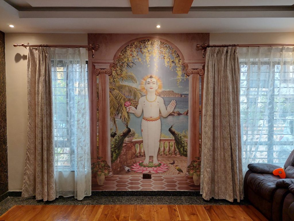 Custom-made religious full wall murals