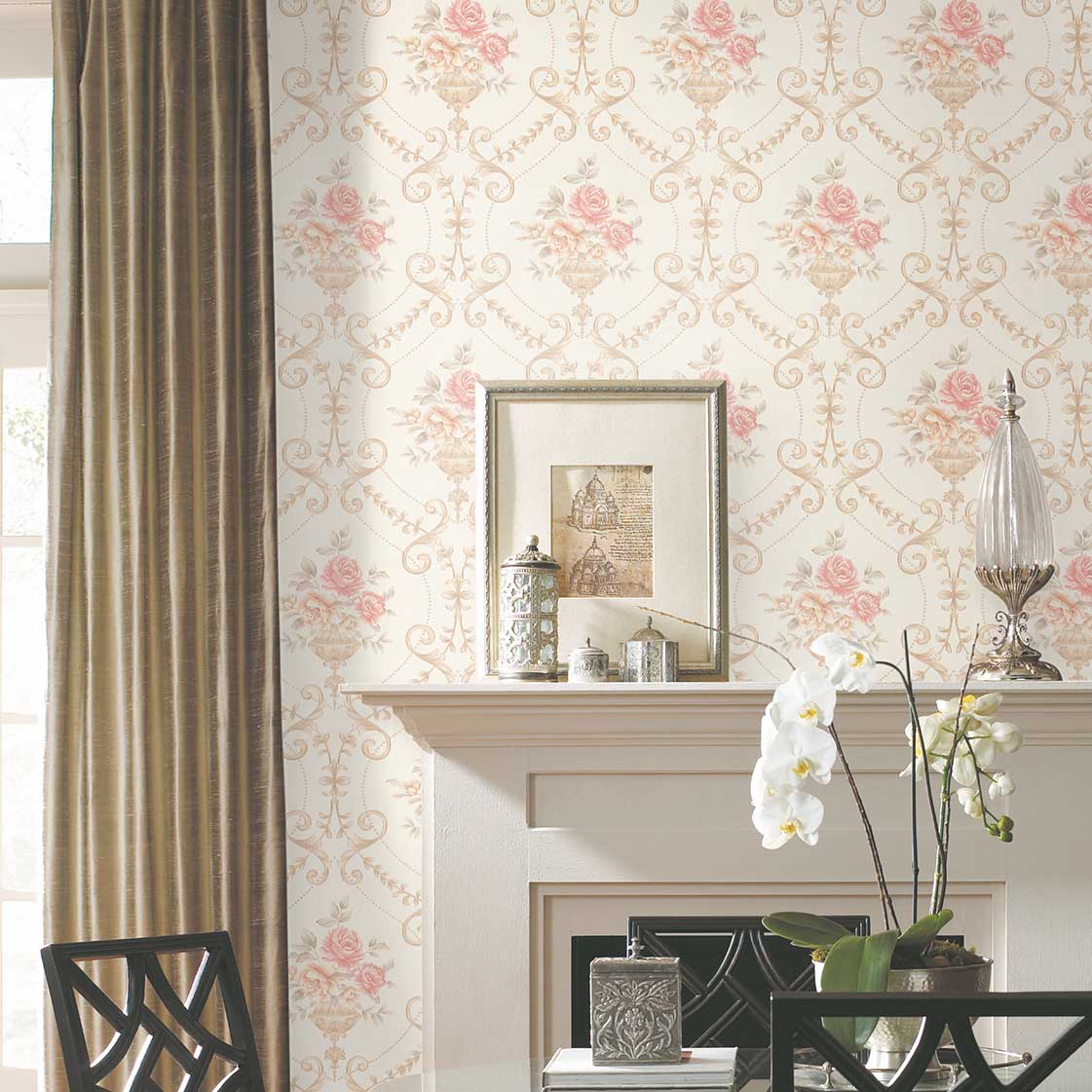 99081 Pink floral wallpaper - Call: 0720271544 Wallpaper Kenya.