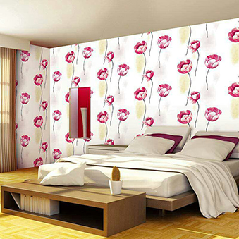 311716 Pink & Purple Floral Wallpaper - Call: +254741889754 Wallpaper Kenya.