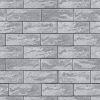 Grey brick wallpaper