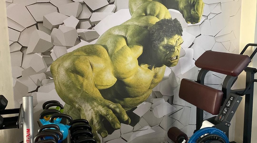 Incredible Hulk Hotel Gym wallpaper - ​Call: +254741889754 Wallpaper Kenya.