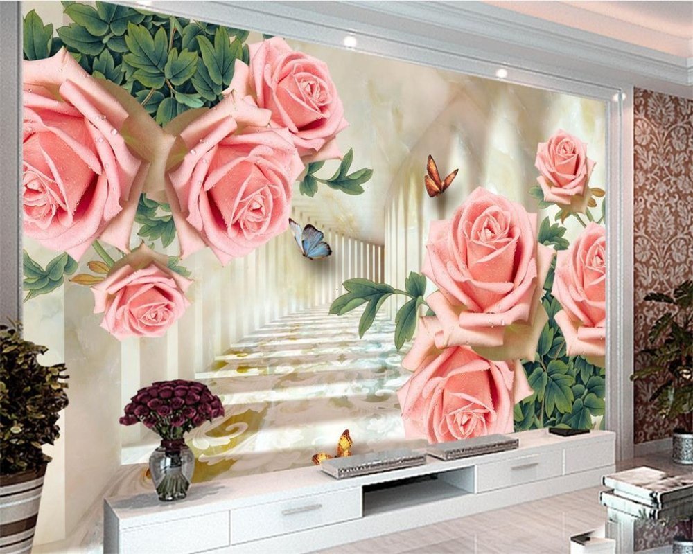 Large flower wallpaper for walls - ​Call: +254741889754 Wallpaper Kenya.