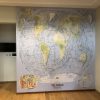 World map Livingroom wallpaper mural