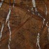 Textured, white and brown veins marble countertop sticker