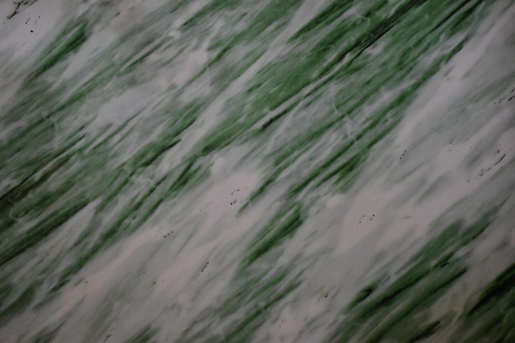 Unique waterproof, peel and stick, green marble bathroom wallpaper