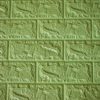 Green 3d brick acoustic wall panels