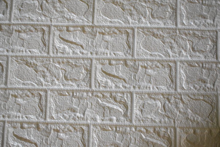 3d soft foam, modern brick wallpaper