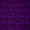 Purple acoustic brick wallpaper panel