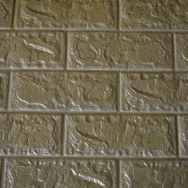 3d foam self-adhesive brick wallpaper