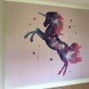 Fine art home nursery horse mural wallpaper