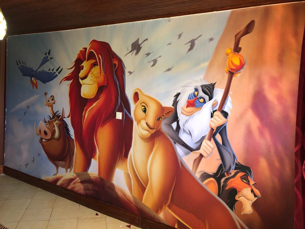 Disney Lion King Wallpaper Mural for Kids.