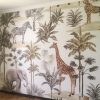 Savanah wildlife mural