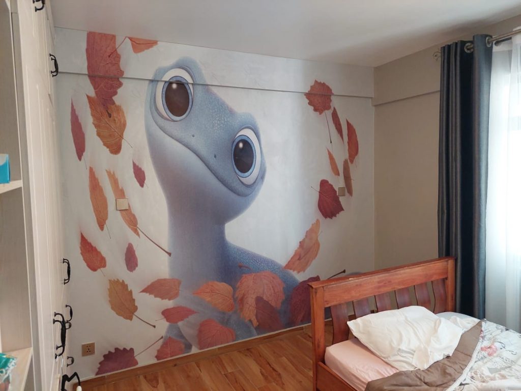 Home nursery unisex children's wallpaper mural