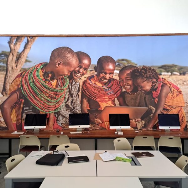 Masai educational, Mpesa Foundation Academy wallpaper mural