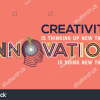 Creativity and innovation office mural